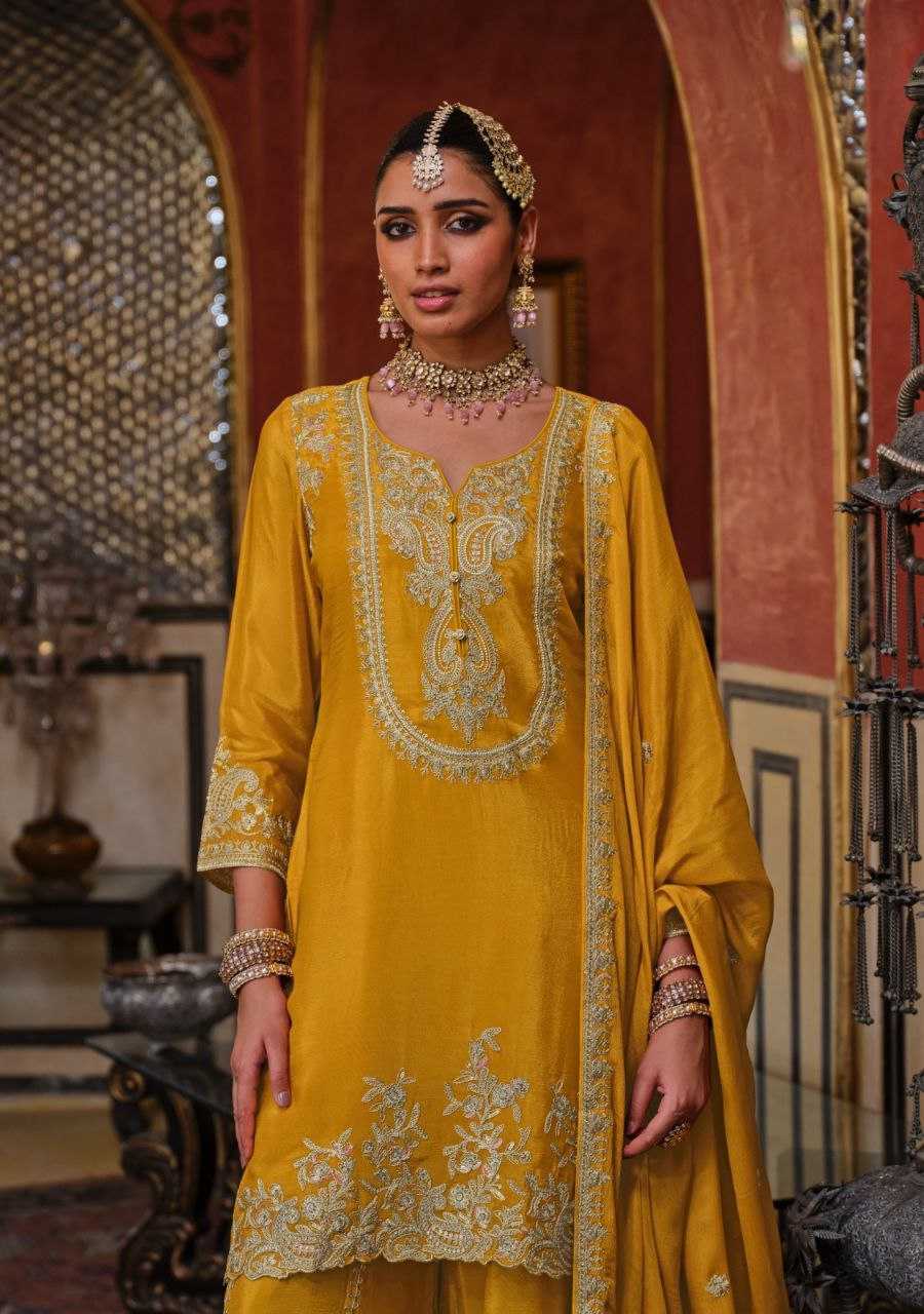 Ynf Chinon KESH530 Chalini Suits & Dresses Wholesale Sharara Salwar Suits Embroidery Suits Wedding Suits Manufacturer