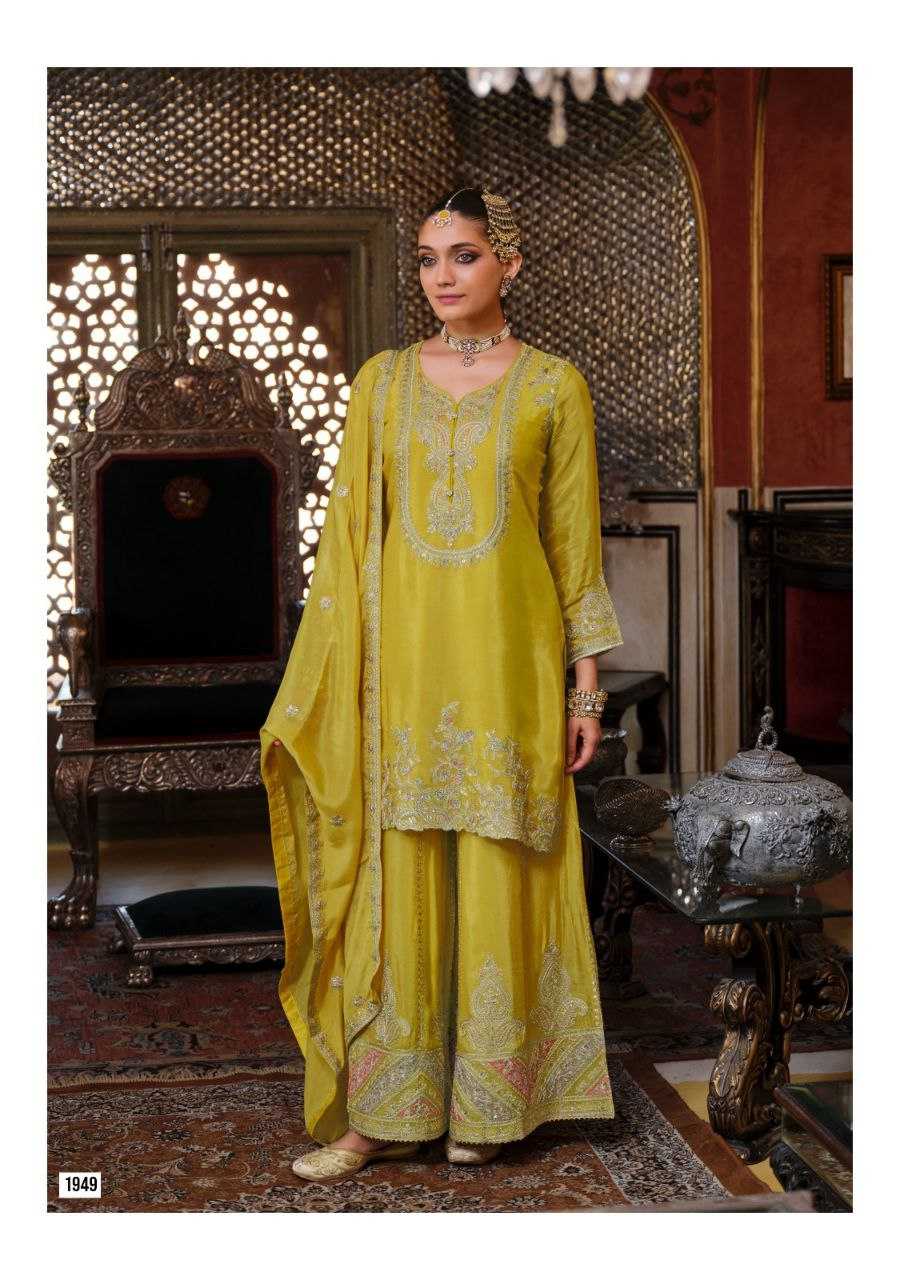 Ynf Chinon KESH530 Chalini Suits & Dresses Wholesale Sharara Salwar Suits Embroidery Suits Wedding Suits Manufacturer