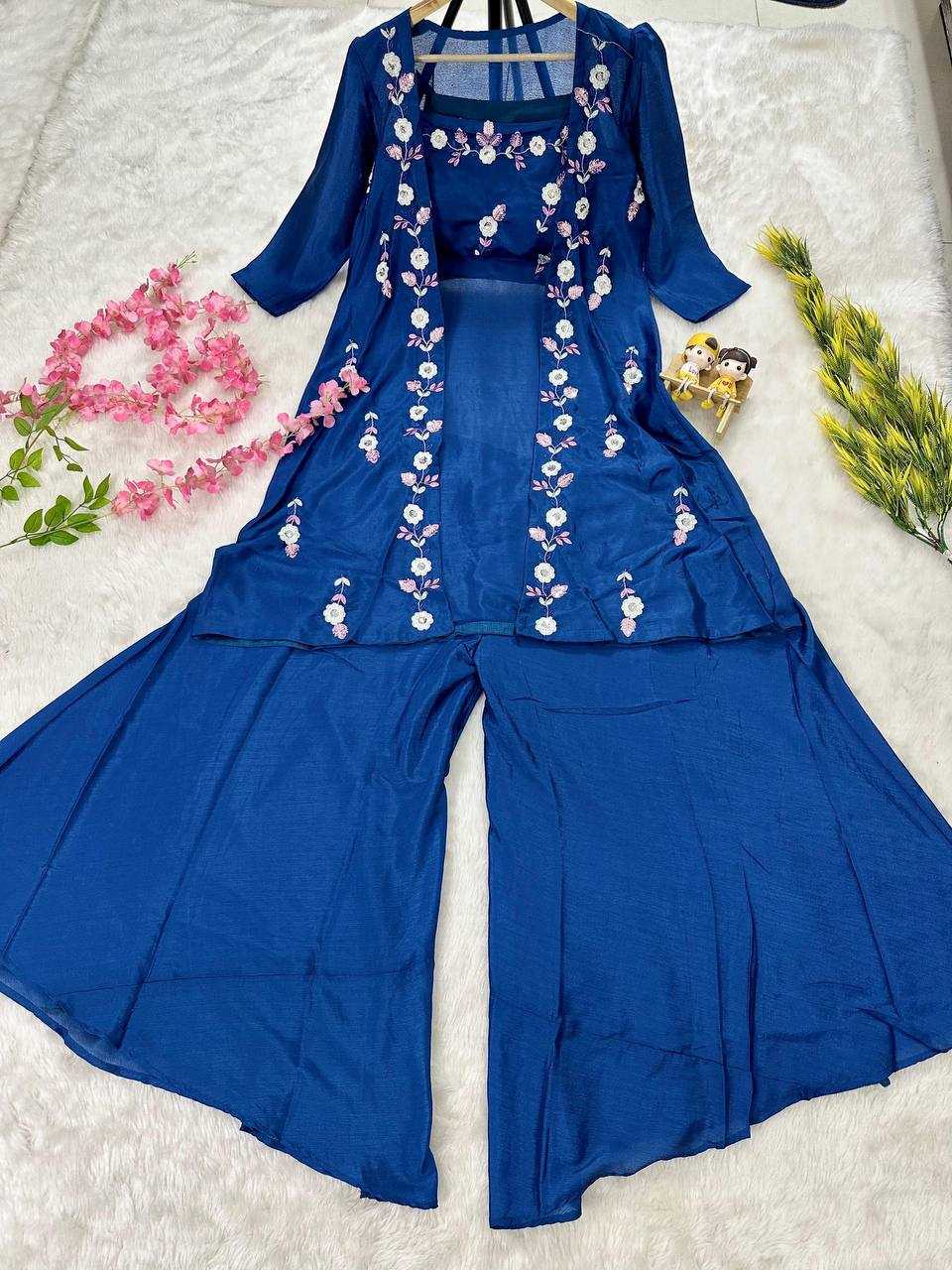 Ynf Chinon KESH531 1013 Suits & Dresses Wholesale Ladies Suits Indo Western Dresses Embroidery Suits Party wear suits Zari Work Suit Manufacturer