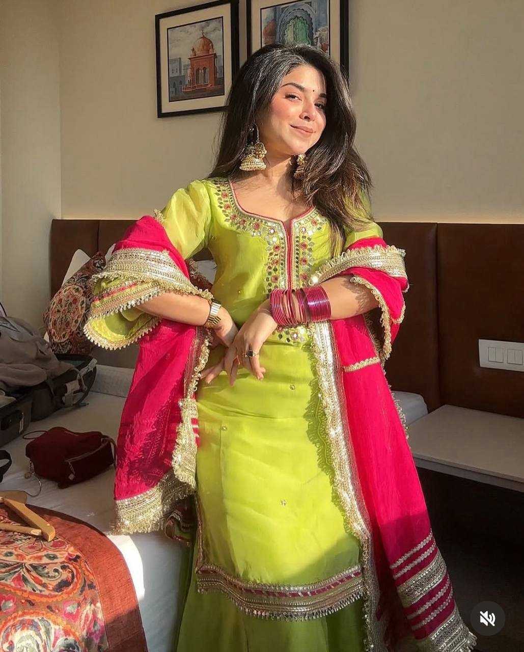 Ynf Chinon KESH531 1026 Suits & Dresses Wholesale Ladies Suits Sharara Salwar Suits Embroidery Suits Zari Work Suit Manufacturer