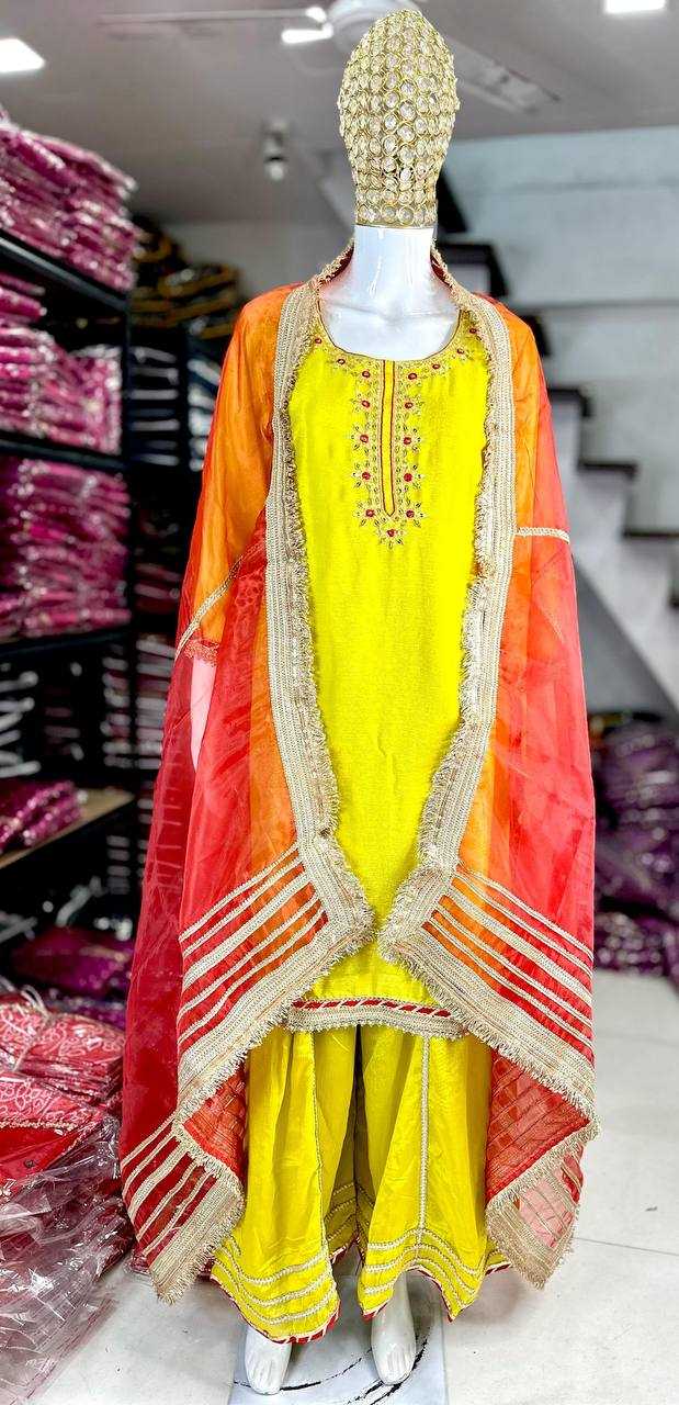 Ynf Chinon KESH531 1026 Suits & Dresses Wholesale Ladies Suits Sharara Salwar Suits Embroidery Suits Zari Work Suit Manufacturer
