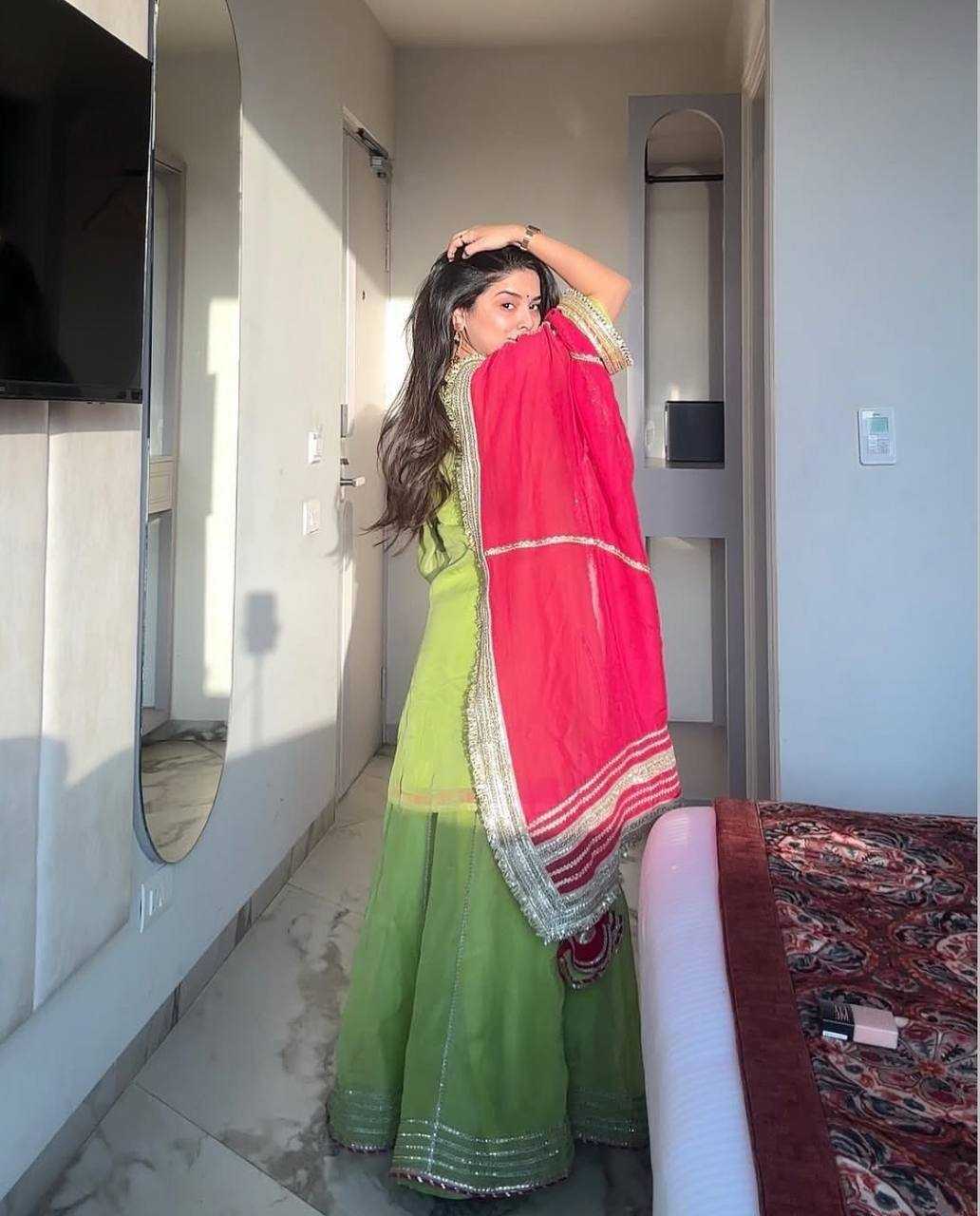 Ynf Chinon KESH531 1026 Suits & Dresses Wholesale Ladies Suits Sharara Salwar Suits Embroidery Suits Zari Work Suit Manufacturer