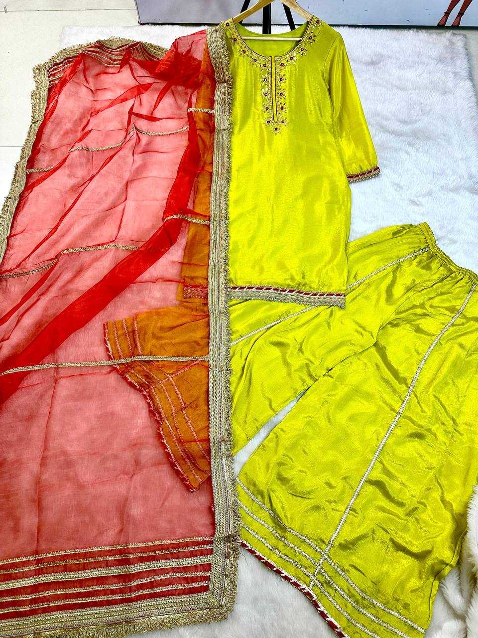 Ynf Chinon KESH531 1026 Suits & Dresses Wholesale Ladies Suits Sharara Salwar Suits Embroidery Suits Zari Work Suit Manufacturer