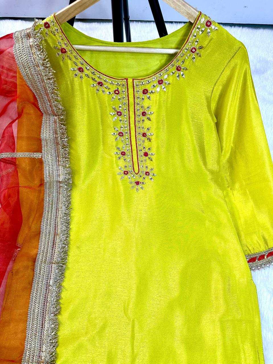 Ynf Chinon KESH531 1026 Suits & Dresses Wholesale Ladies Suits Sharara Salwar Suits Embroidery Suits Zari Work Suit Manufacturer