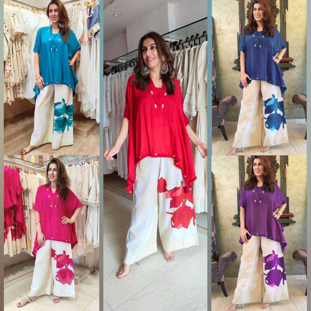 Ynf Chinon KESH531 1036 Kurti Wholesale Party Wear Kurtis Kaftan Kurtis Kurti With Palazzo Manufacturer