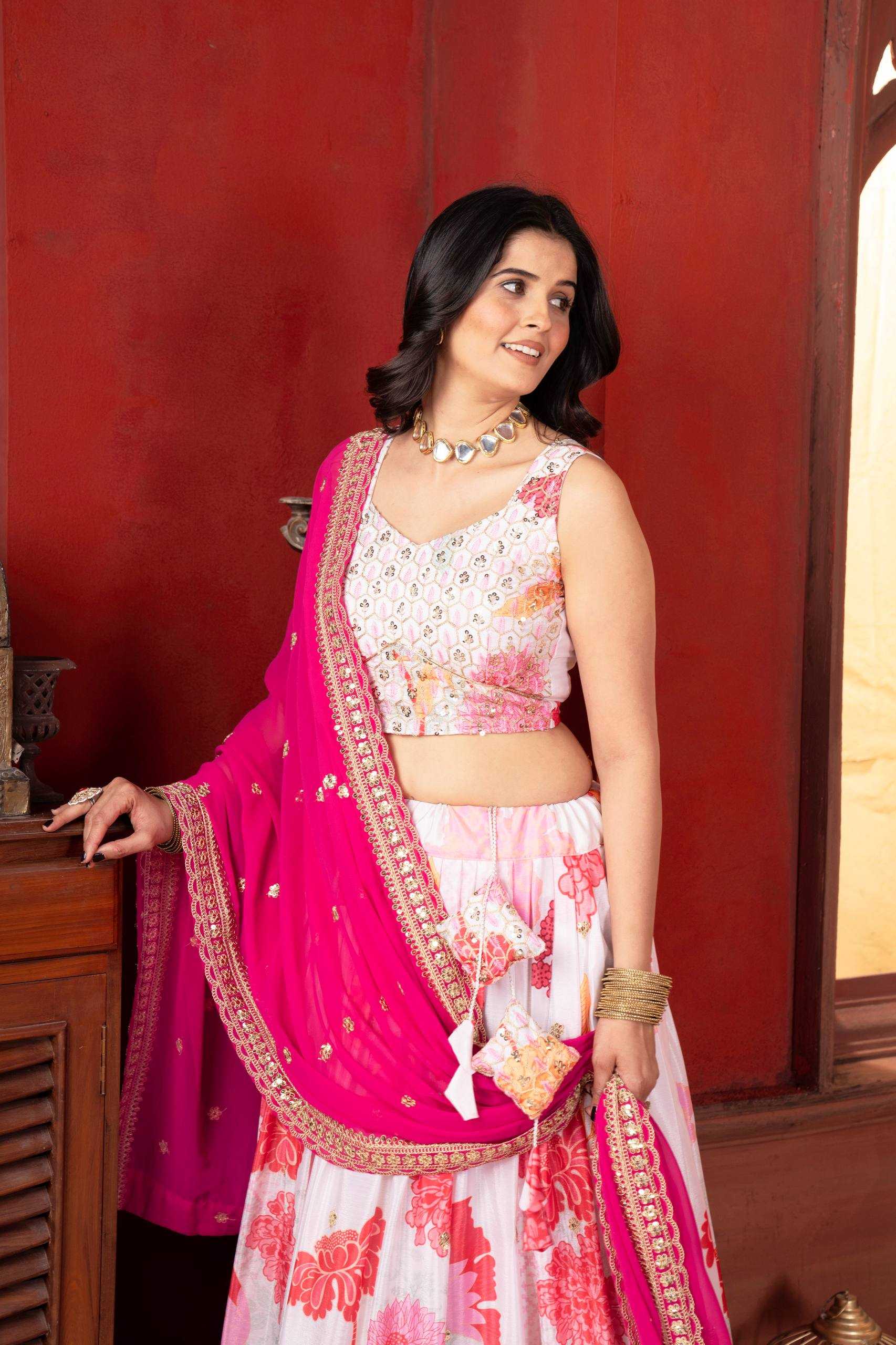 Ynf Chinon KESH533 5081 Lehengas Wholesale Designer Lehenga Embroidered Lehenga Manufacturer