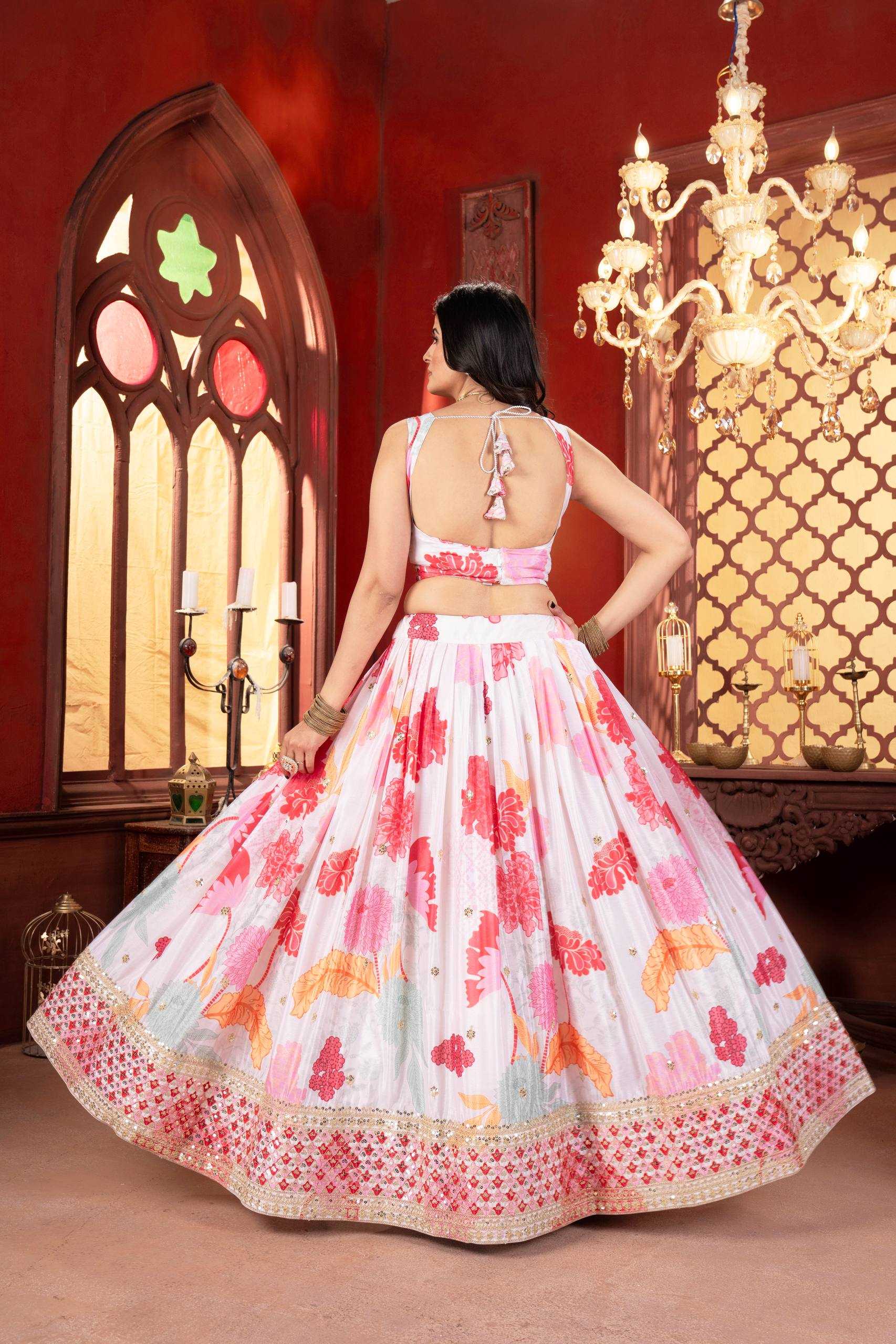 Ynf Chinon KESH533 5081 Lehengas Wholesale Designer Lehenga Embroidered Lehenga Manufacturer