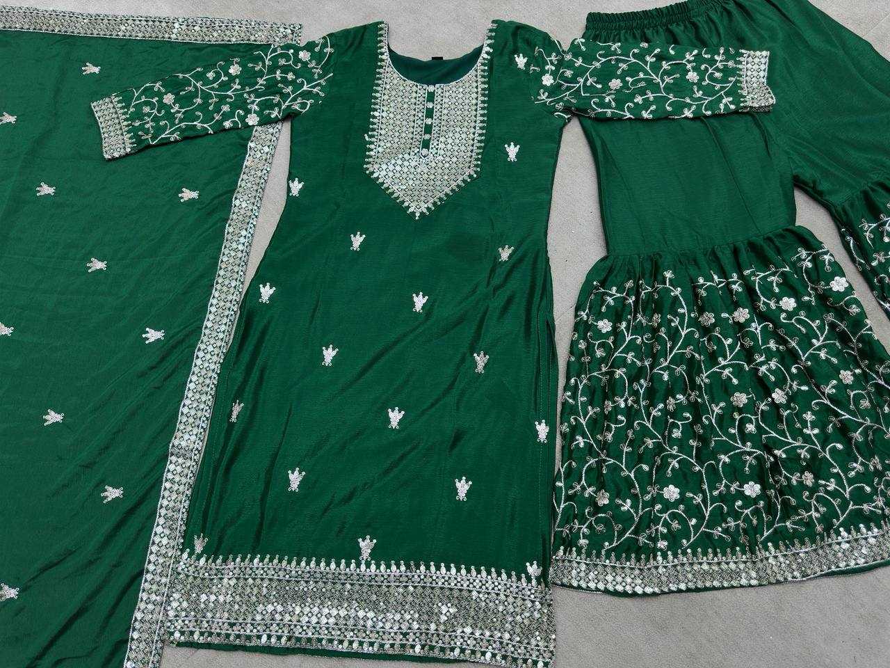 Ynf Chinon KESH533 5084 Suits & Dresses Wholesale Ladies Suits Sharara Salwar Suits Embroidery Suits Wedding Suits Manufacturer