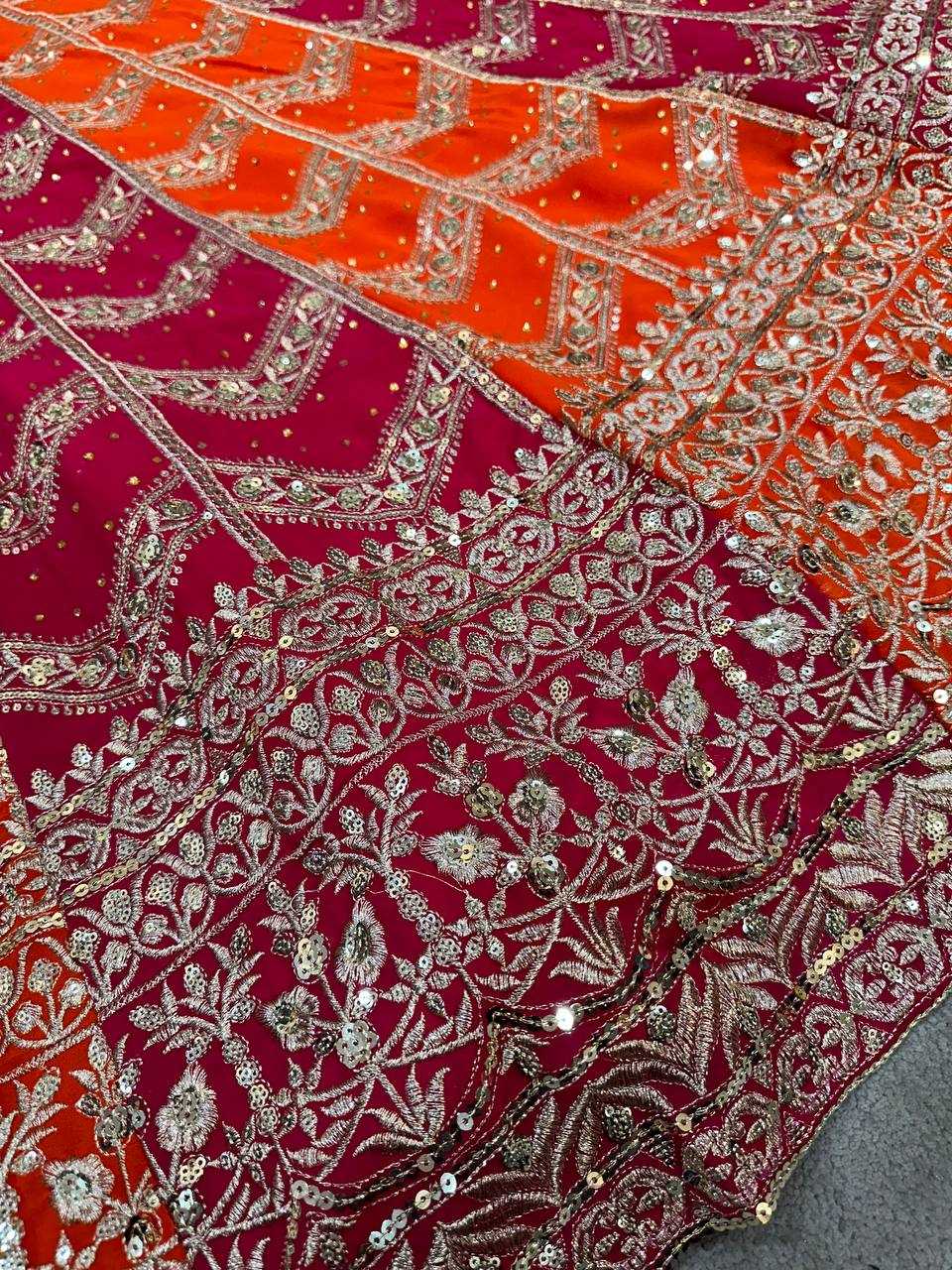 Ynf Chinon KESH533 5122 Lehengas Wholesale Fancy Lehenga Embroidered Lehenga Sequins Lehenga Lehenga With Cancan Manufacturer