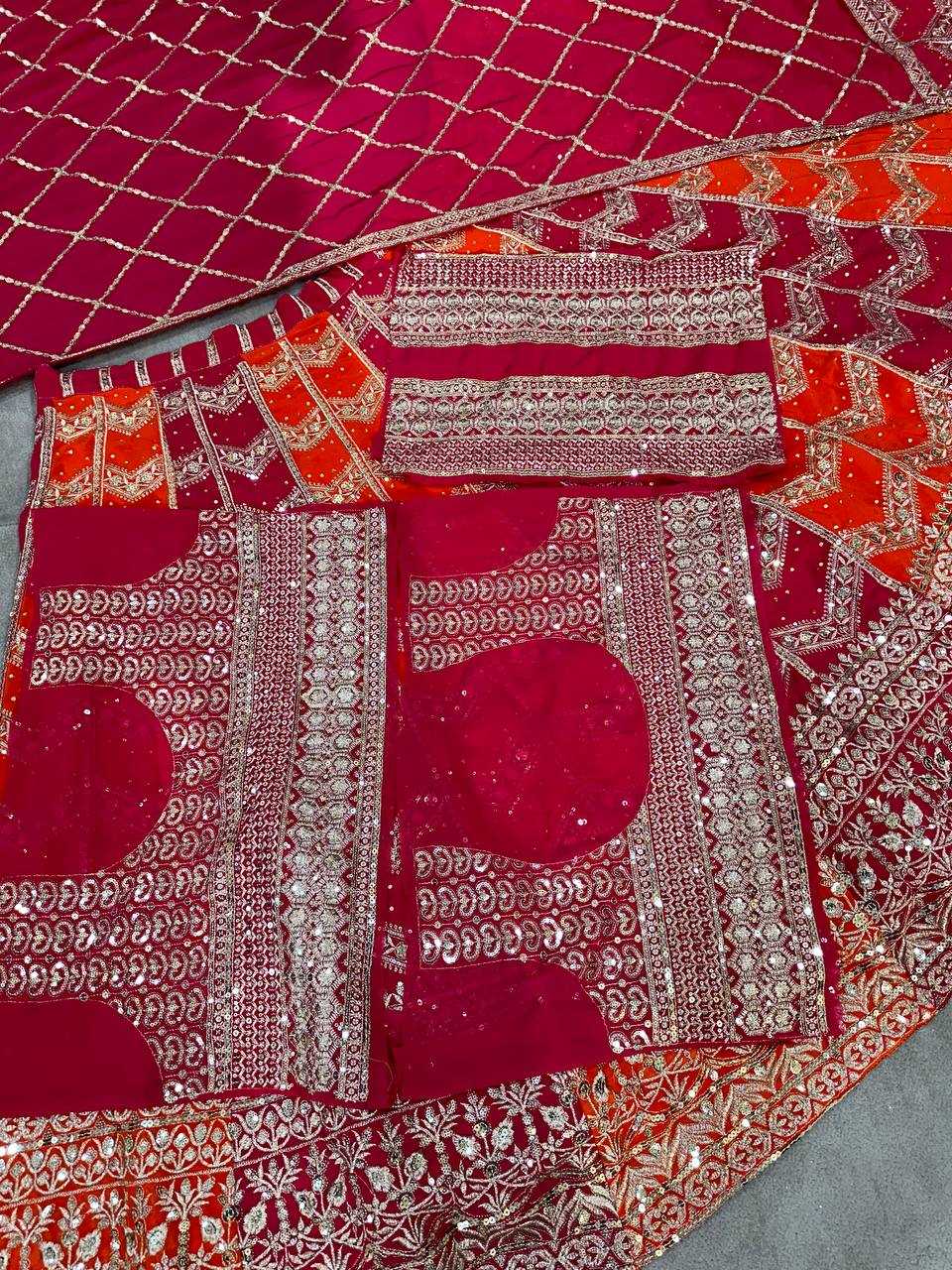 Ynf Chinon KESH533 5122 Lehengas Wholesale Fancy Lehenga Embroidered Lehenga Sequins Lehenga Lehenga With Cancan Manufacturer