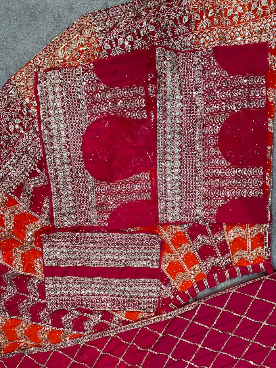 Ynf Chinon KESH533 5122 Lehengas Wholesale Fancy Lehenga Embroidered Lehenga Sequins Lehenga Lehenga With Cancan Manufacturer