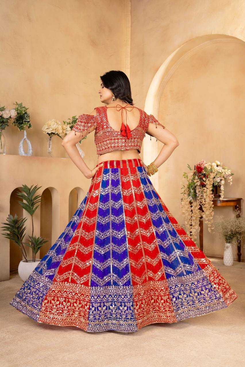 Ynf Chinon KESH533 5122 Lehengas Wholesale Fancy Lehenga Embroidered Lehenga Sequins Lehenga Lehenga With Cancan Manufacturer
