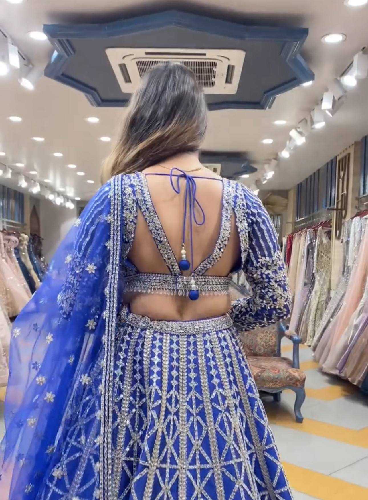 Ynf Chinon KESH533 5124 Lehengas Wedding Collections Wholesale Sequins Lehenga Sangeet Outfits Manufacturer