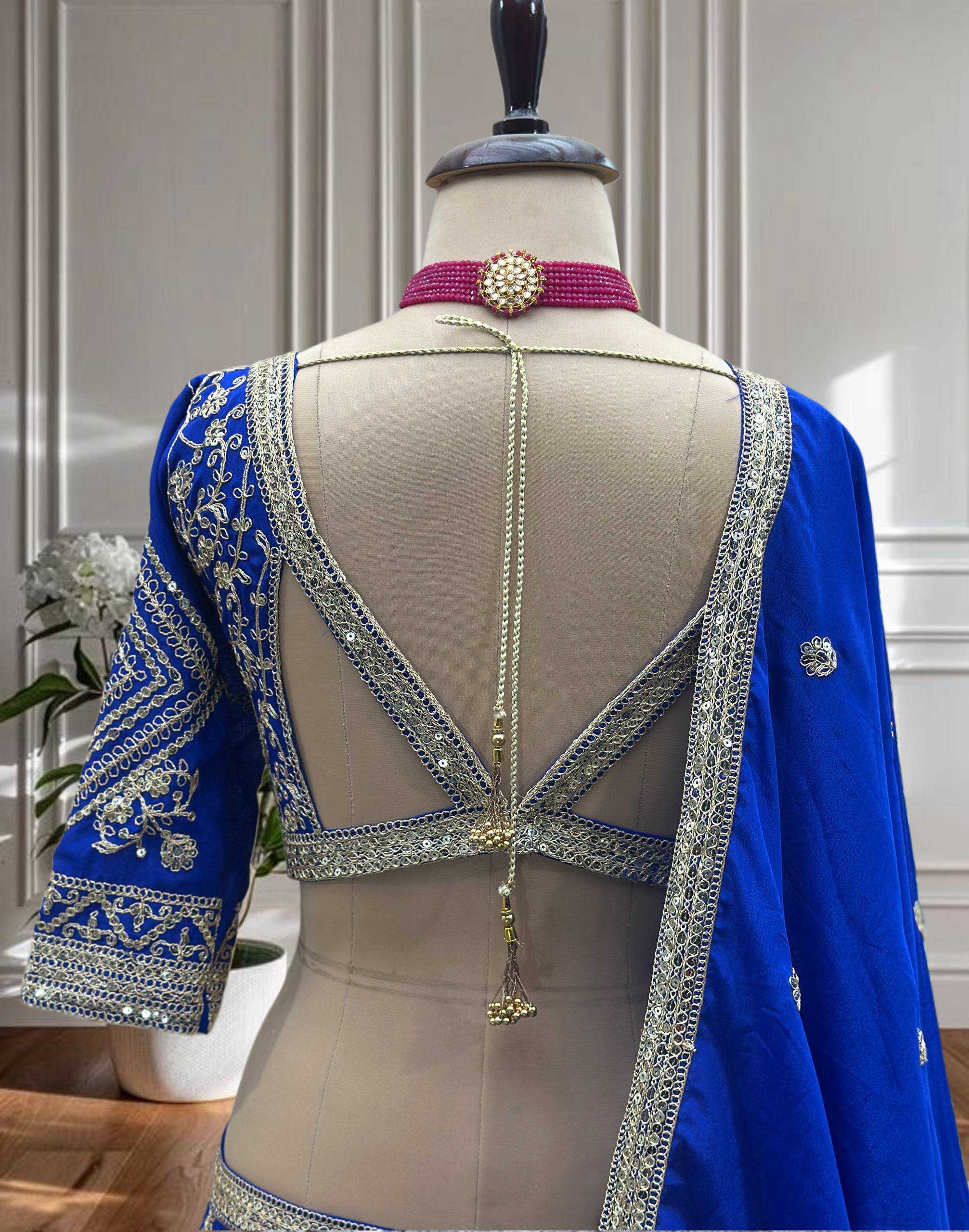 Ynf Chinon KESH533 5124 Lehengas Wholesale Fancy Lehenga Wedding Lehenga Embroidered Lehenga Sequins Lehenga Lehenga With Cancan Manufacturer
