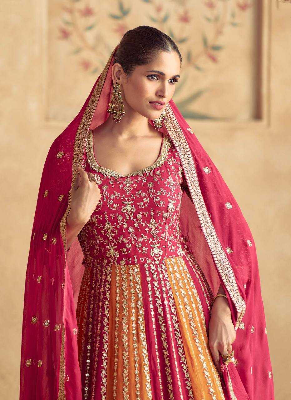 Ynf Chinon KESH546 1231 Gowns Wholesale Embroidery Gowns Designer Gowns Manufacturer
