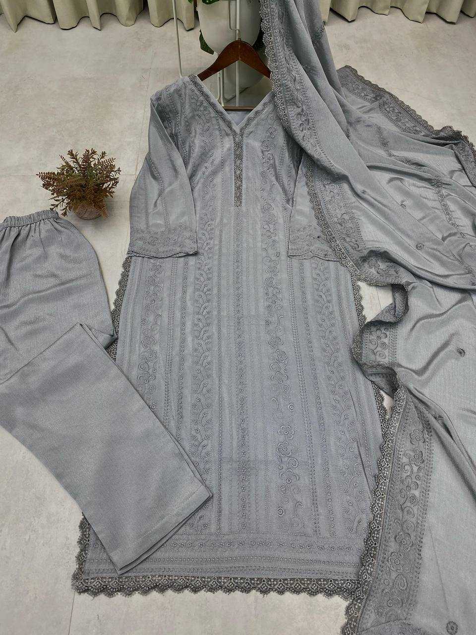 Ynf Chinon RIN110 322 Suits & Dresses Wholesale Ladies Suits Embroidery Suits Designer Suits Manufacturer