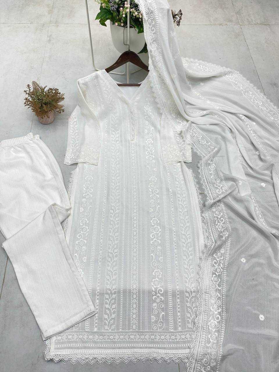 Ynf Chinon RIN110 322 Suits & Dresses Wholesale Ladies Suits Embroidery Suits Designer Suits Manufacturer