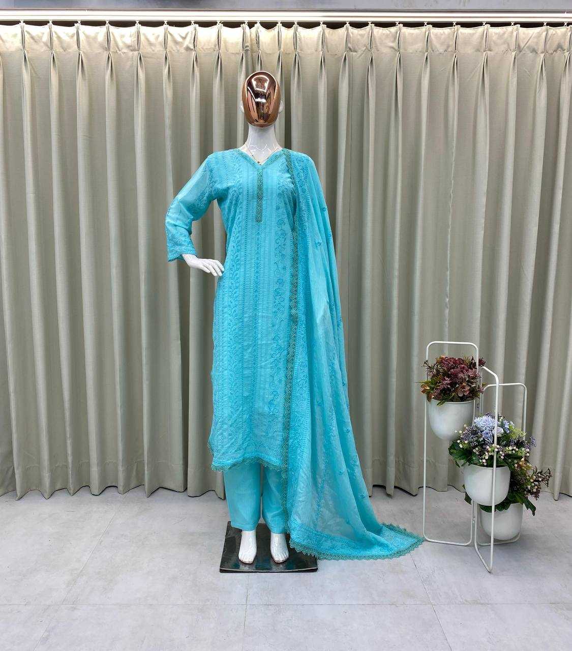 Ynf Chinon RIN110 322 Suits & Dresses Wholesale Ladies Suits Embroidery Suits Designer Suits Manufacturer