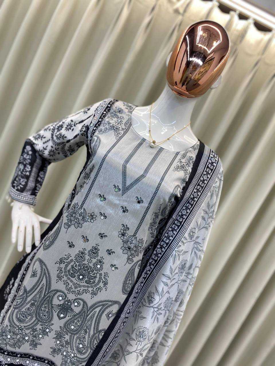 Ynf Chinon RIN110 337 Suits & Dresses Wholesale Ladies Suits Printed Suits Party wear suits Manufacturer