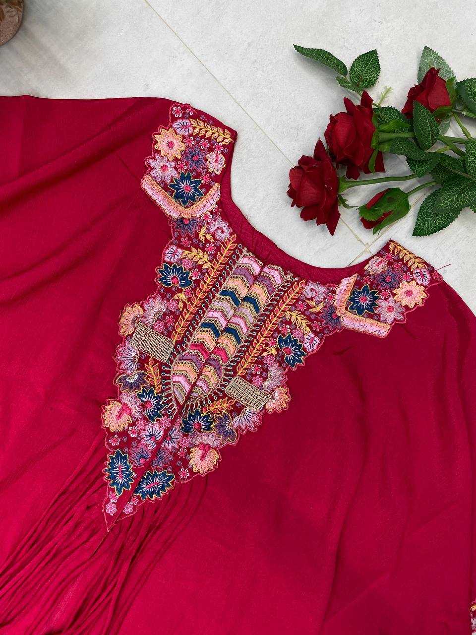 Ynf Chinon RIN110 349 Suits & Dresses Western Wears Festive Collections Wholesale Palazzo Suit Embroidered Suits Party Wear Dresses Manufacturer