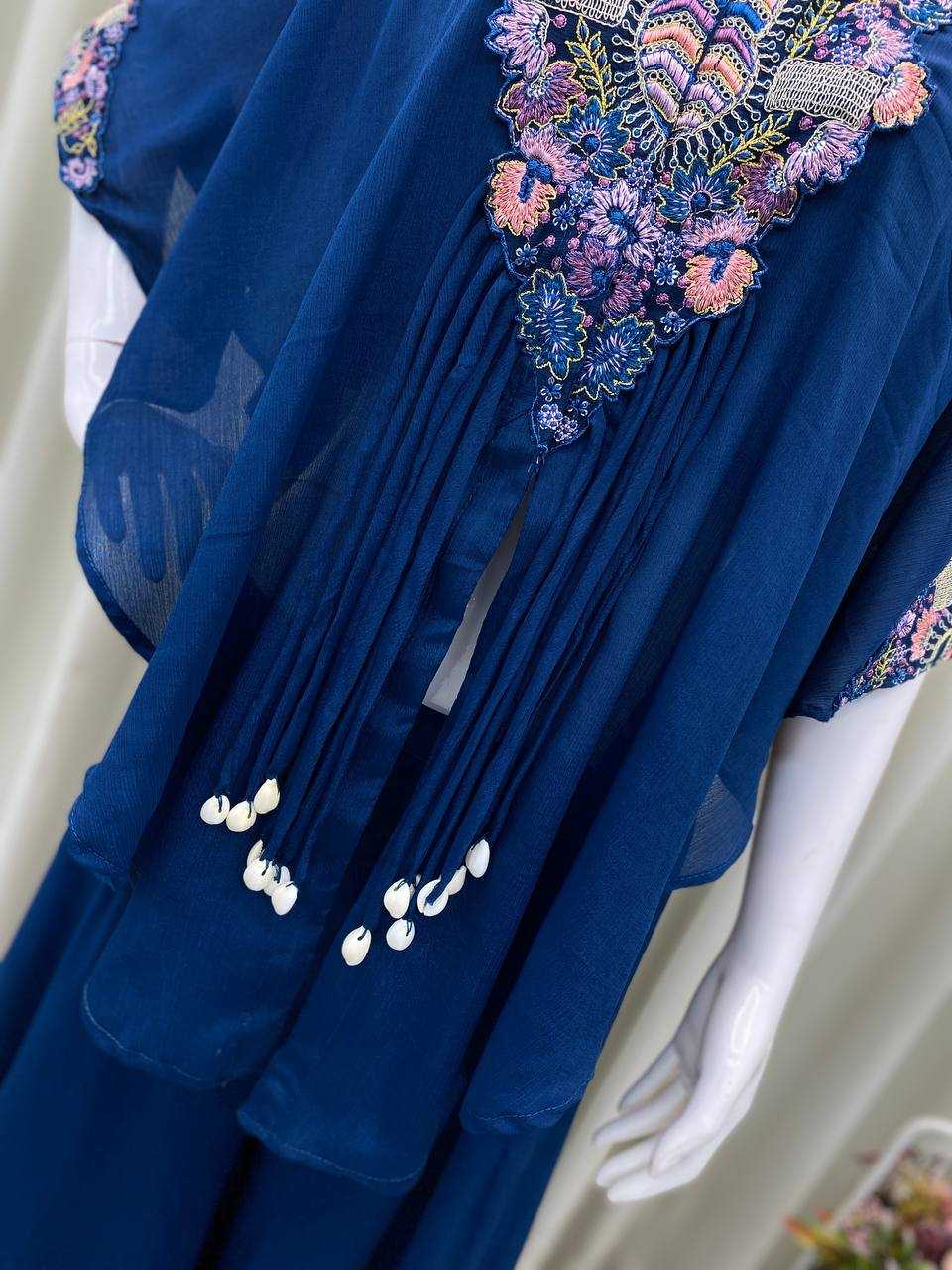 Ynf Chinon RIN110 349 Suits & Dresses Western Wears Festive Collections Wholesale Palazzo Suit Embroidered Suits Party Wear Dresses Manufacturer