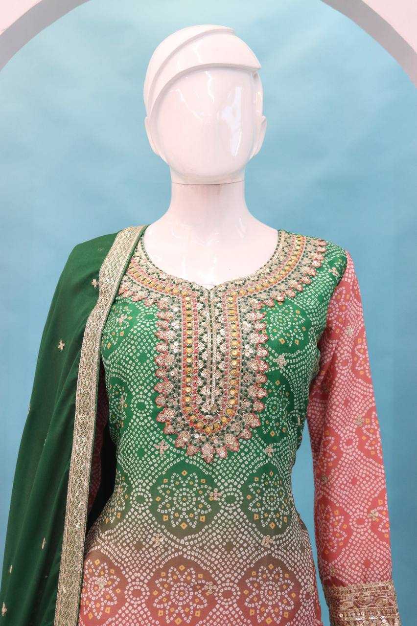 Ynf Chinon RIN131 7484 Suits & Dresses Wholesale Ladies Suits Sharara Salwar Suits Embroidery Suits Manufacturer