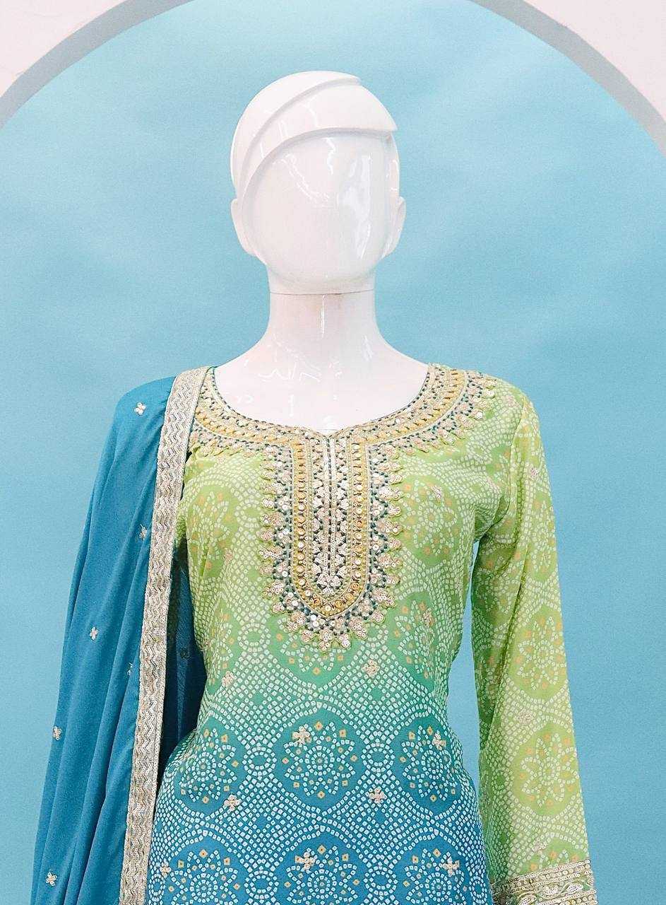 Ynf Chinon RIN131 7484 Suits & Dresses Wholesale Ladies Suits Sharara Salwar Suits Embroidery Suits Manufacturer