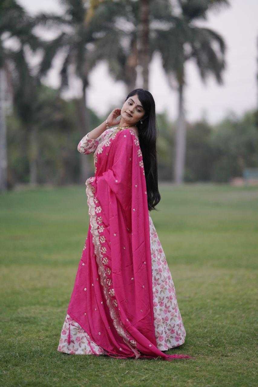 Ynf Chinon RIN133 006 Lehengas Wholesale Designer Lehenga Fancy Lehenga Lehenga With Cancan Manufacturer