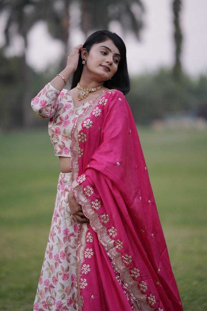 Ynf Chinon RIN133 006 Lehengas Wholesale Designer Lehenga Fancy Lehenga Lehenga With Cancan Manufacturer