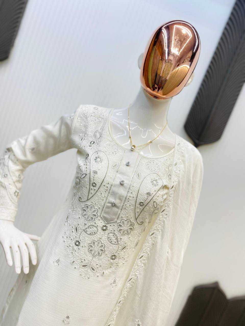 Ynf Chinon RIN141 1961 Suits & Dresses Wedding Collections Festive Collections Wholesale Sharara Salwar Suits Embroidered Suits Wedding Outfits Manufacturer