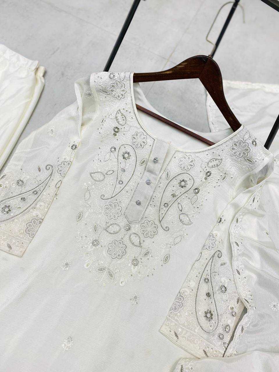 Ynf Chinon RIN141 1961 Suits & Dresses Wedding Collections Festive Collections Wholesale Sharara Salwar Suits Embroidered Suits Wedding Outfits Manufacturer