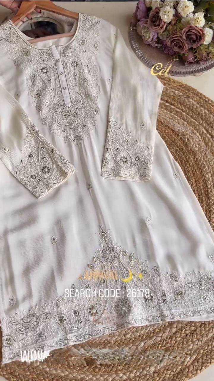 Ynf Chinon RIN141 1961 Suits & Dresses Wedding Collections Festive Collections Wholesale Sharara Salwar Suits Embroidered Suits Wedding Outfits Manufacturer