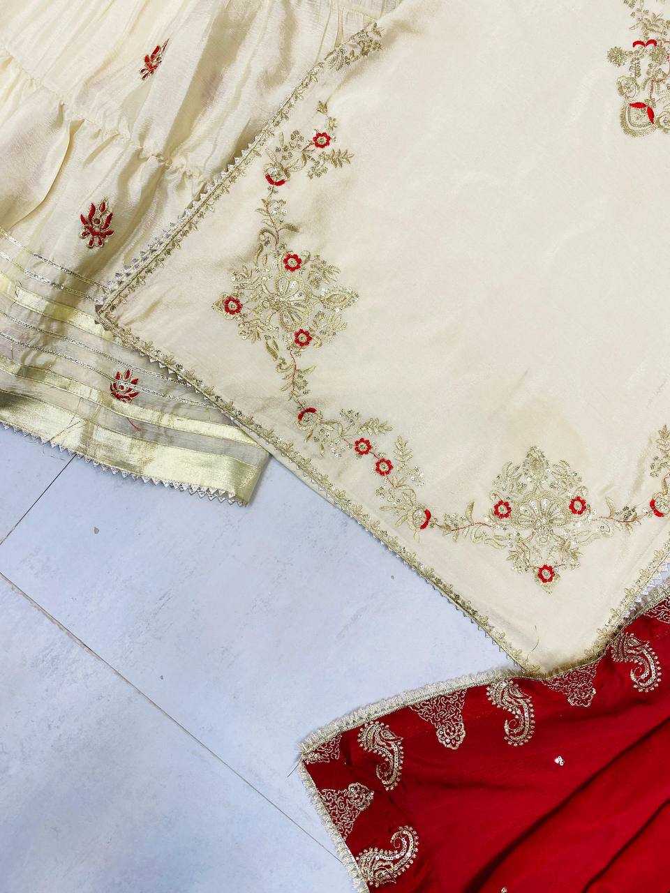 Ynf Chinon RIN141 1967 Suits & Dresses Wedding Collections Festive Collections Wholesale Sharara Salwar Suits Embroidery Suits Wedding Outfits Manufacturer