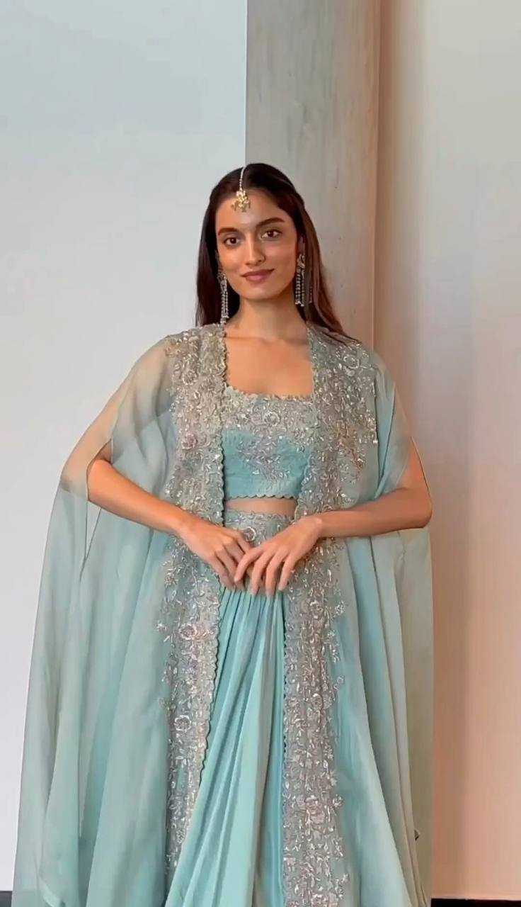 Ynf Chinon RIN162 224 Lehengas Wedding Collections Festive Collections Wholesale Designer Lehenga Choli Sequins Lehenga Wedding Outfits Manufacturer