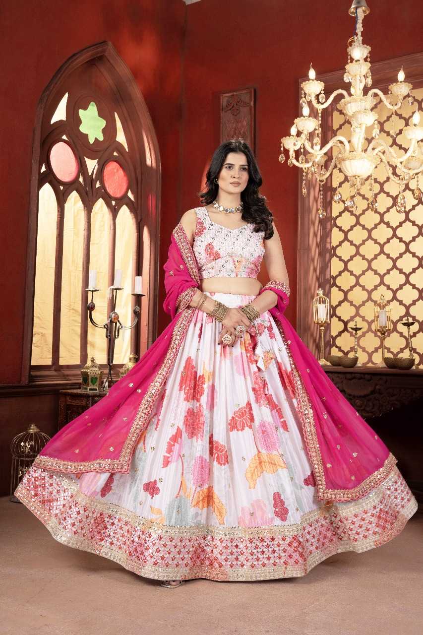 Ynf Chinon RIN197 3124 8883 Lehengas Wholesale Designer Lehenga Fancy Lehenga Bridal Lehenga Manufacturer