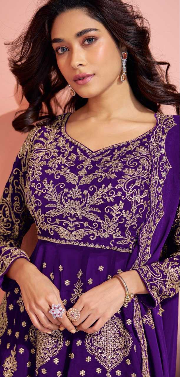 Ynf Chinon RIN197 4861 Suits & Dresses Wholesale Party wear suits Bridal Suits Designer Suits Manufacturer