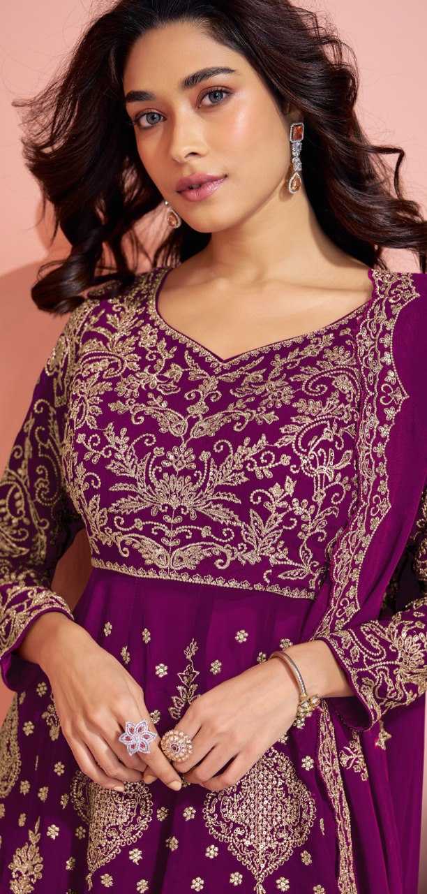 Ynf Chinon RIN197 4861 Suits & Dresses Wholesale Party wear suits Bridal Suits Designer Suits Manufacturer