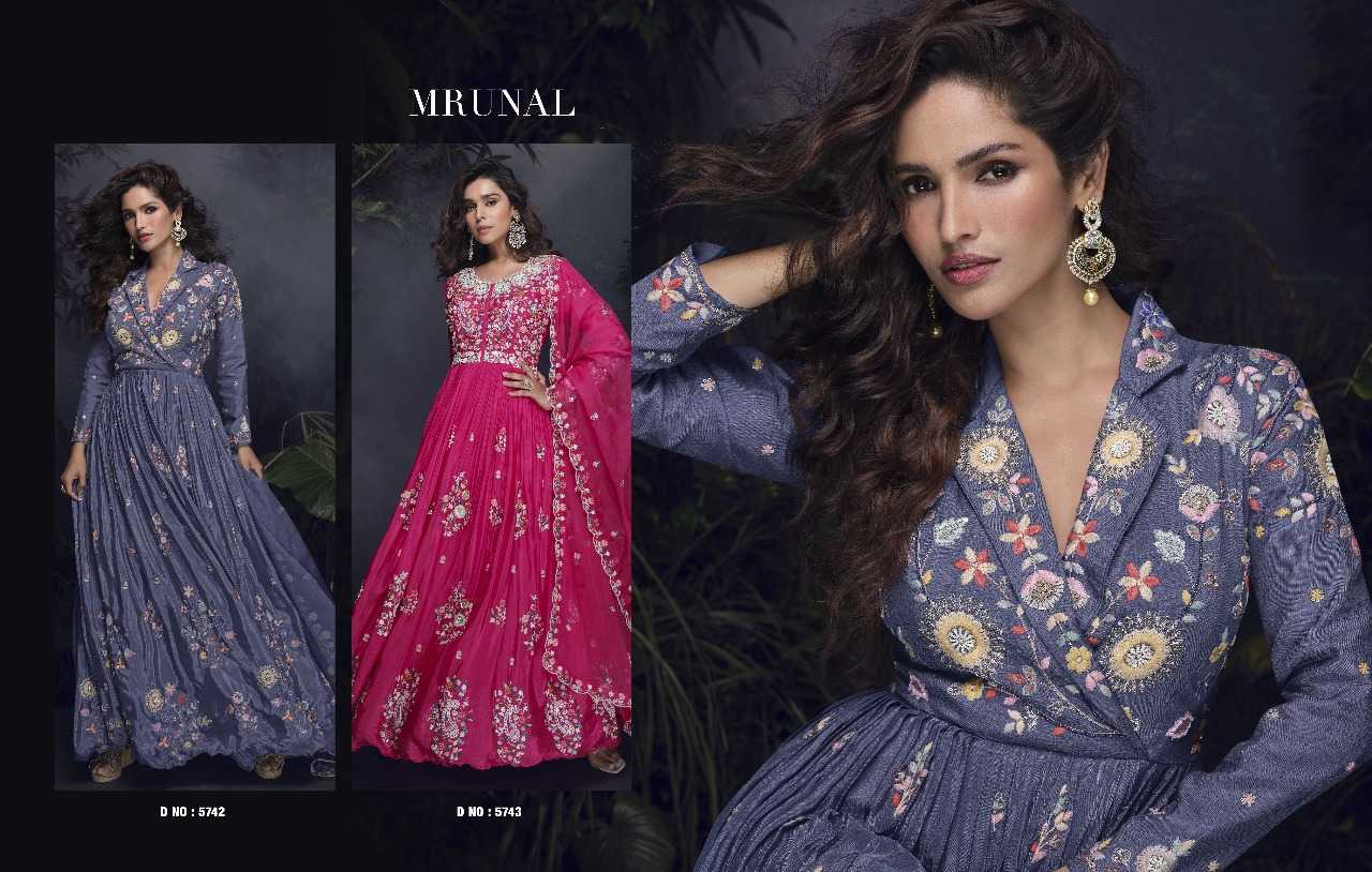 Ynf Chinon RIN197 4927 Suits & Dresses Wholesale Embroidery Suits Wedding Suits Bridal Suits Manufacturer
