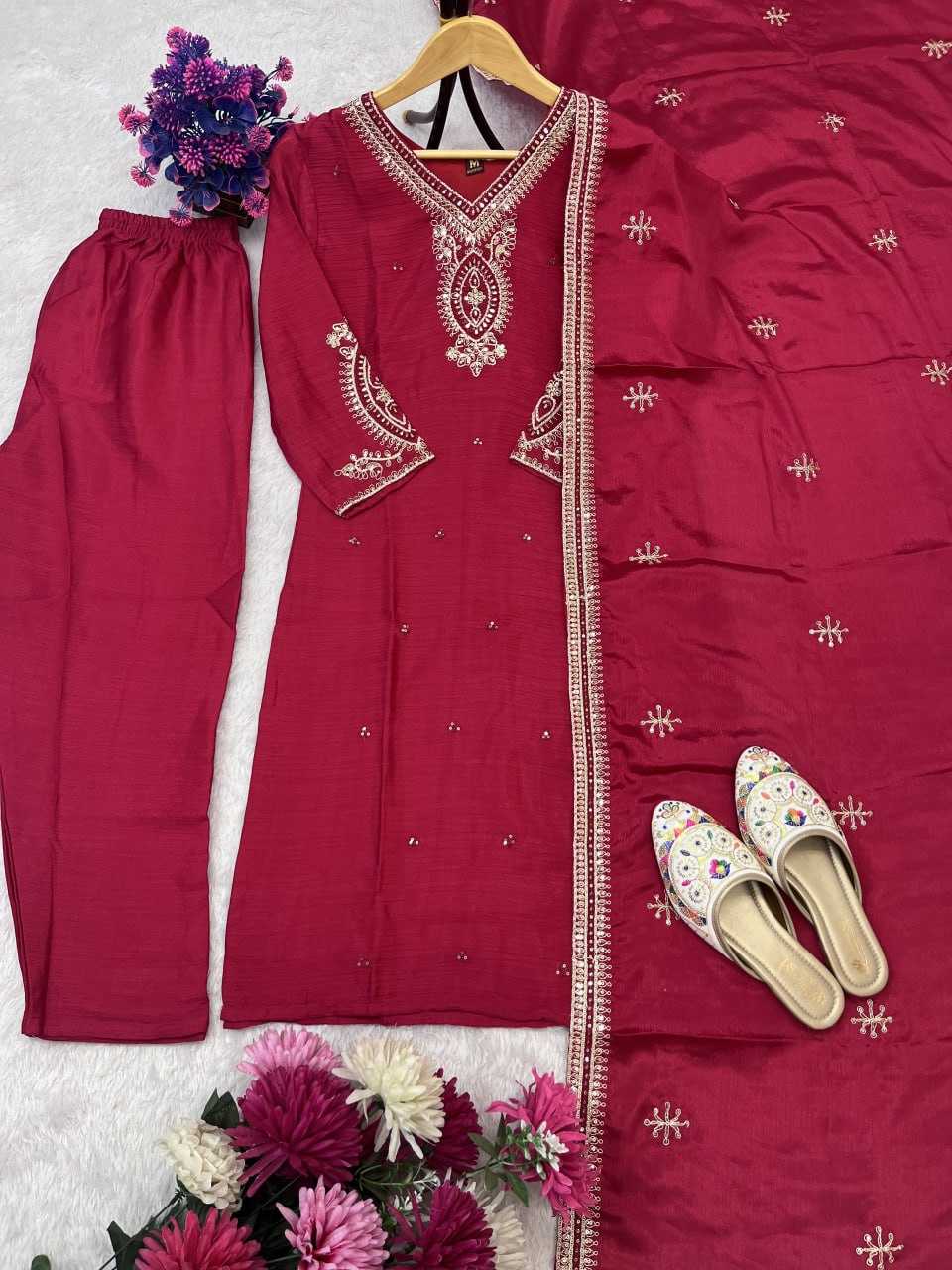 Ynf Chinon RIN212 7060 Suits & Dresses Wedding Collections Festive Collections Wholesale Ladies Suits Embroidery Suits Party wear suits Manufacturer