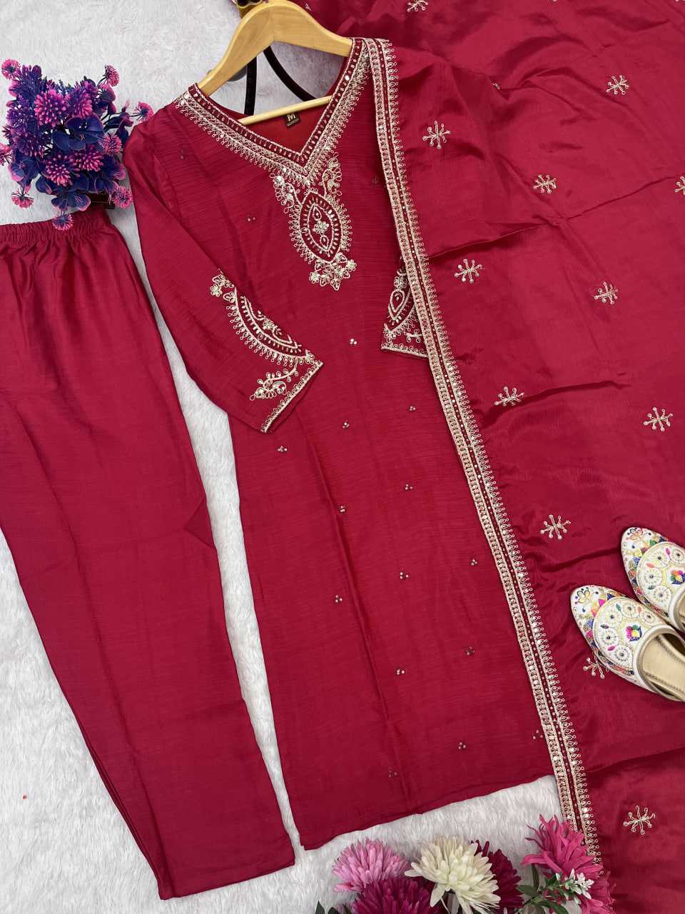 Ynf Chinon RIN212 7060 Suits & Dresses Wedding Collections Festive Collections Wholesale Ladies Suits Embroidery Suits Party wear suits Manufacturer