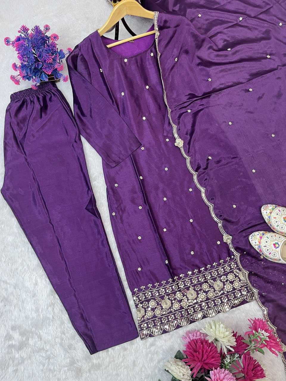 Ynf Chinon RIN212 7061 Suits & Dresses Wedding Collections Festive Collections Wholesale Embroidery Suits Party wear suits Wedding Outfits Manufacturer