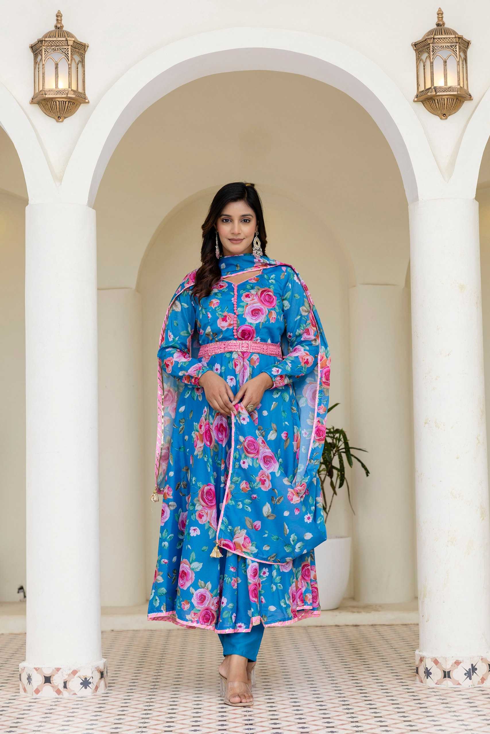 Ynf Chinon RIN228 237 Suits & Dresses Western Wears Festive Collections Wholesale Printed Suits Ladies Salwar Suits Party wear suits Manufacturer