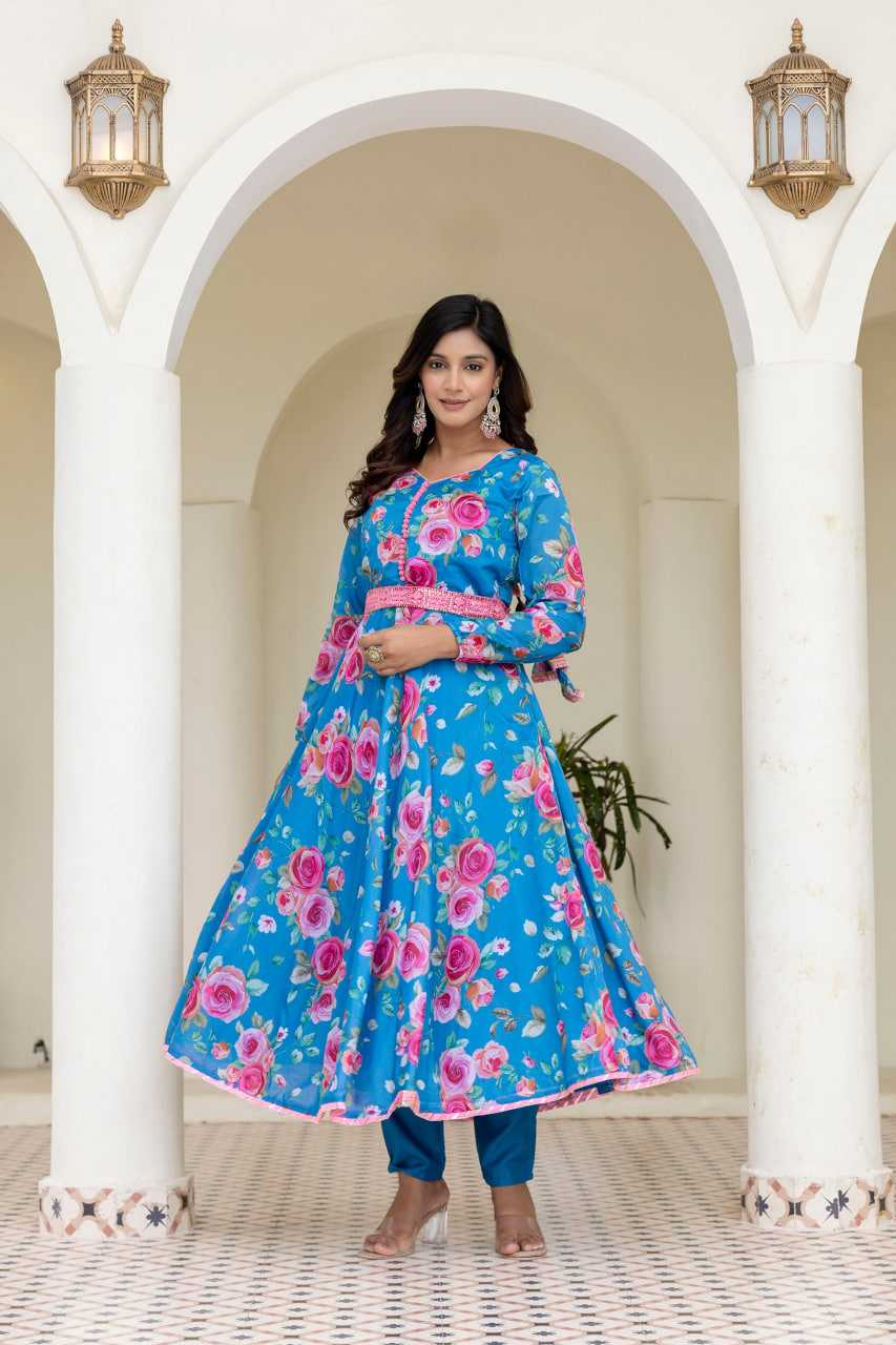 Ynf Chinon RIN228 237 Suits & Dresses Western Wears Festive Collections Wholesale Printed Suits Ladies Salwar Suits Party wear suits Manufacturer