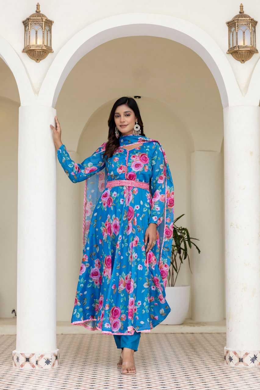 Ynf Chinon RIN228 237 Suits & Dresses Western Wears Festive Collections Wholesale Printed Suits Ladies Salwar Suits Party wear suits Manufacturer