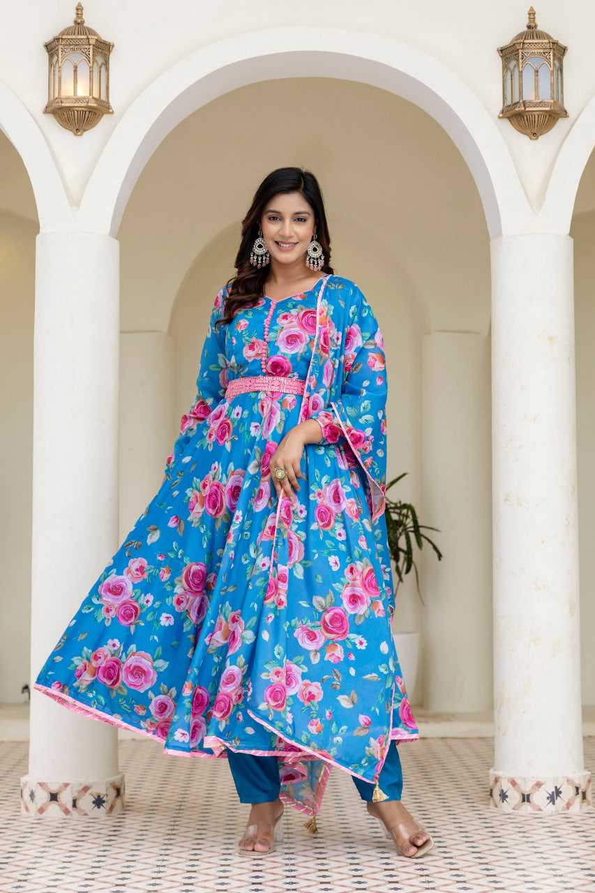 Ynf Chinon RIN228 237 Suits & Dresses Western Wears Festive Collections Wholesale Printed Suits Ladies Salwar Suits Party wear suits Manufacturer