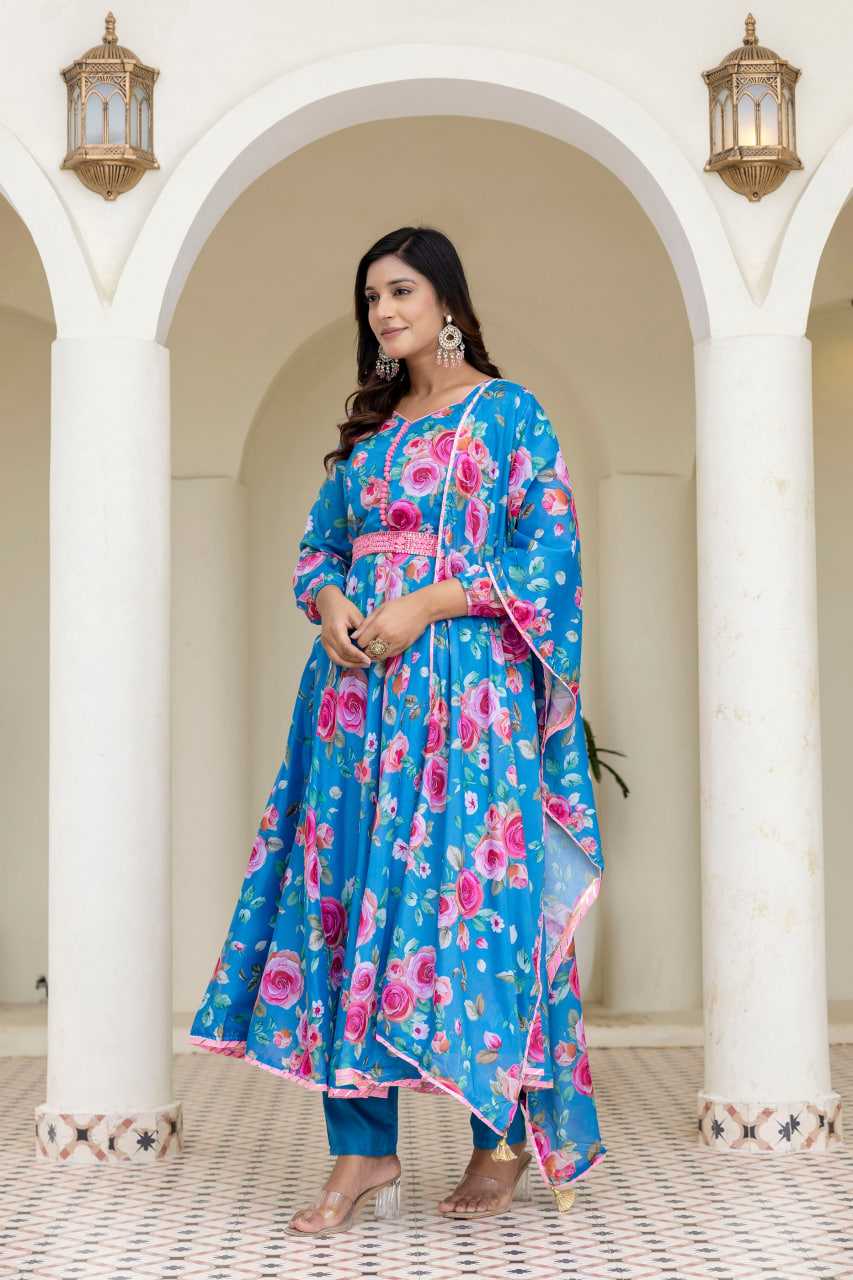 Ynf Chinon RIN228 237 Suits & Dresses Western Wears Festive Collections Wholesale Printed Suits Ladies Salwar Suits Party wear suits Manufacturer