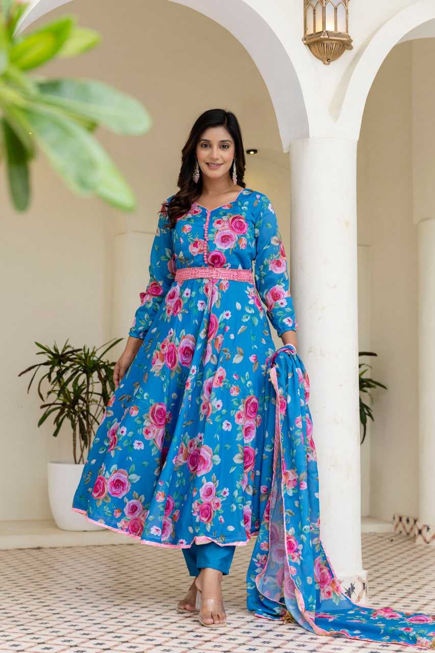 Ynf Chinon RIN228 237 Suits & Dresses Western Wears Festive Collections Wholesale Printed Suits Ladies Salwar Suits Party wear suits Manufacturer