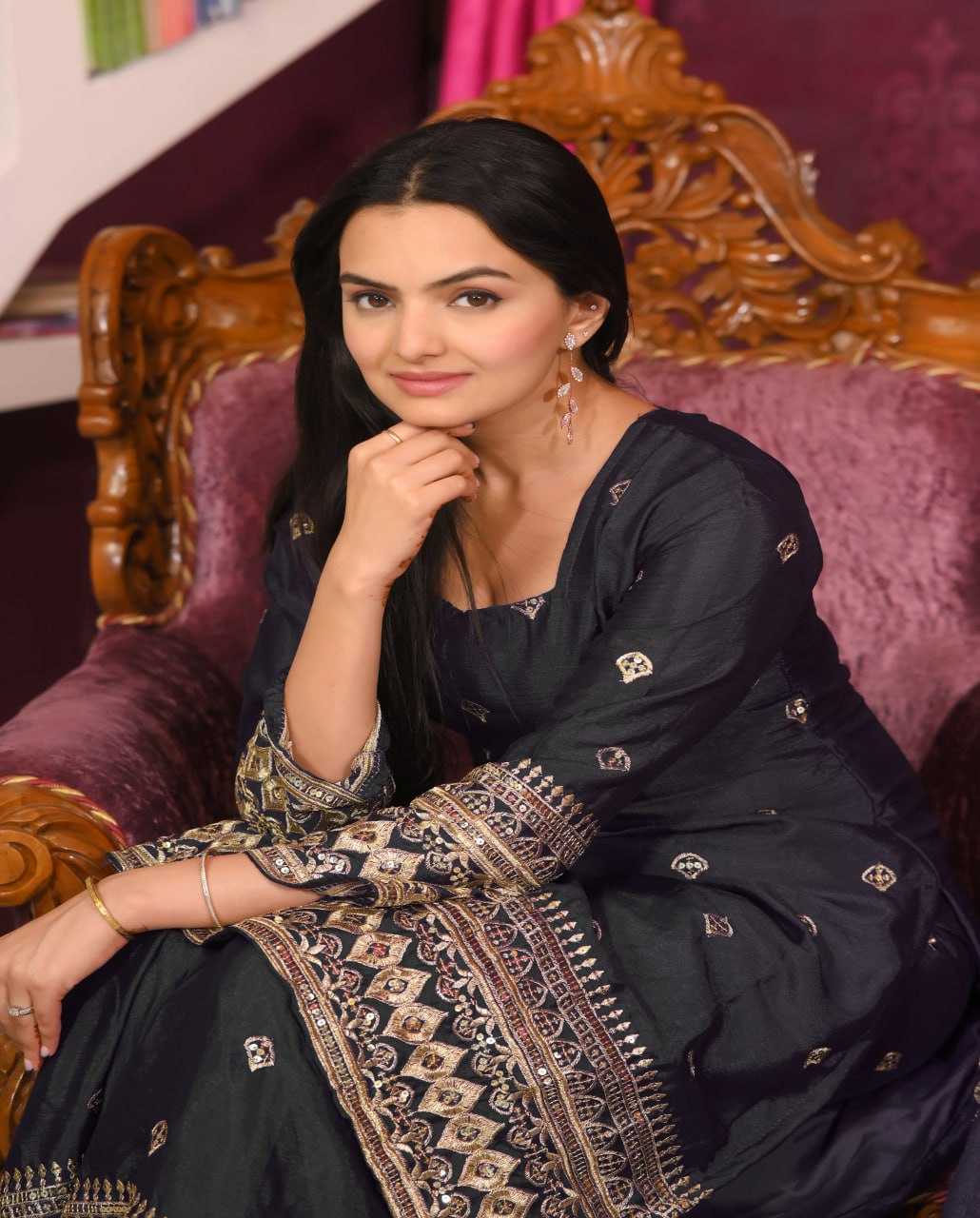 Ynf Chinon RIN232 10 Suits & Dresses Wholesale Sharara Salwar Suits Embroidery Suits Party wear suits Manufacturer