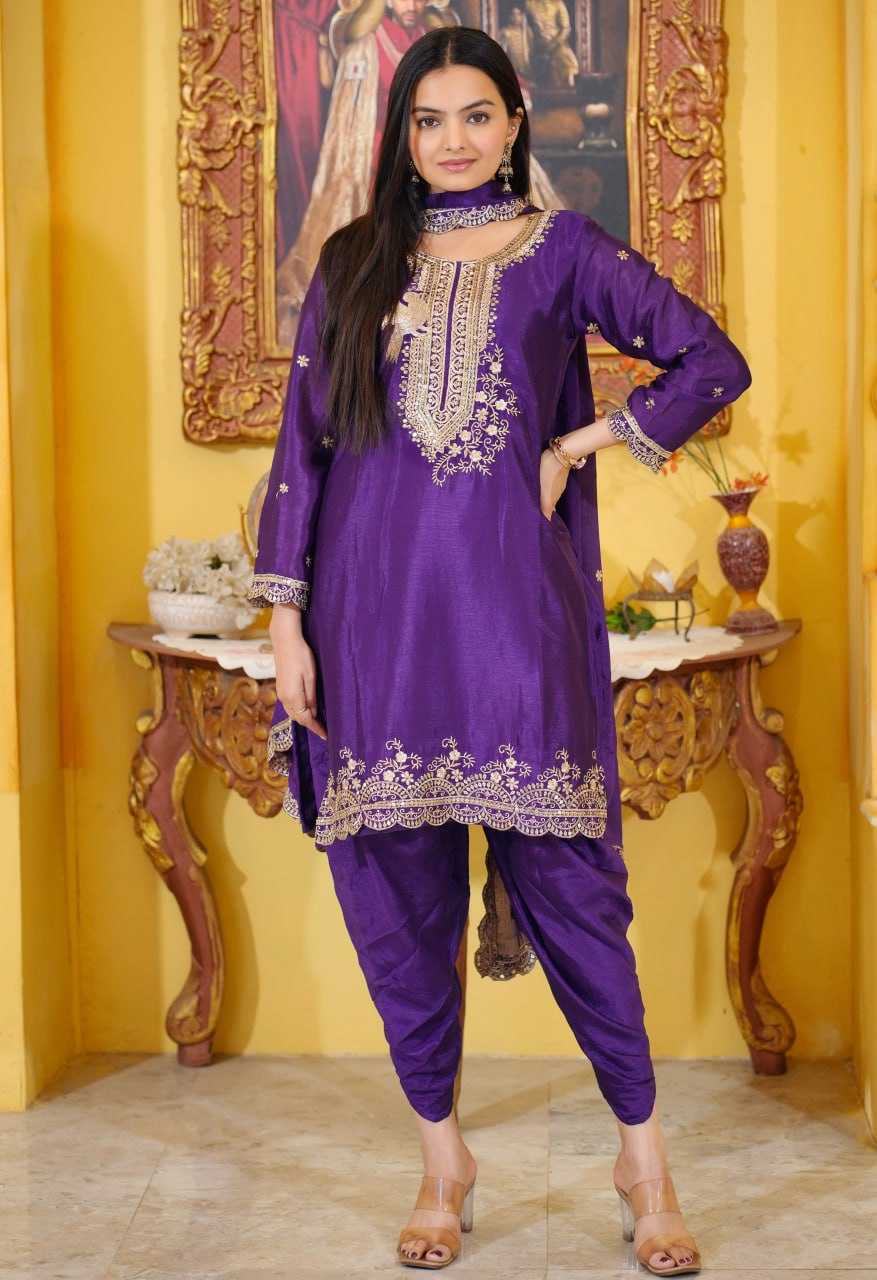 Ynf Chinon RIN232 21 Suits & Dresses Wholesale Embroidery Suits Patiala Suits Ladies Salwar Suits Manufacturer