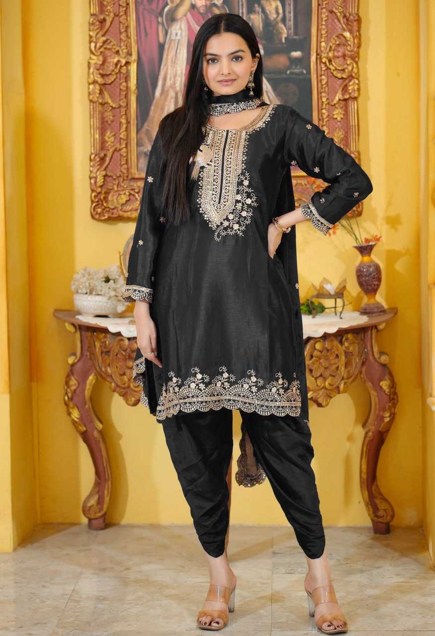 Ynf Chinon RIN232 21 Suits & Dresses Wholesale Embroidery Suits Patiala Suits Ladies Salwar Suits Manufacturer
